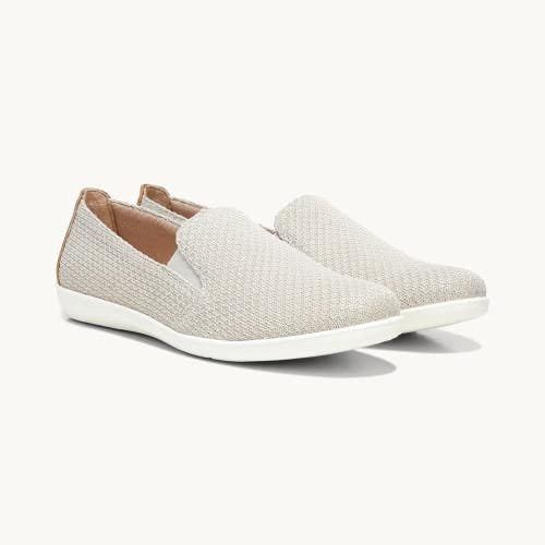 LifeStride Next Level Moccasin Women 9.5 Cream Arch Support Slip On Shoes TZP558