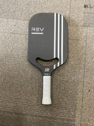Used REV PLATINUM PADDLE Pickleball Racquet Black 11614-S000224714