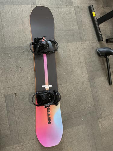 Used Nitro PRIME Mens Board/Bindings Black 158 cm 11614-S000224717