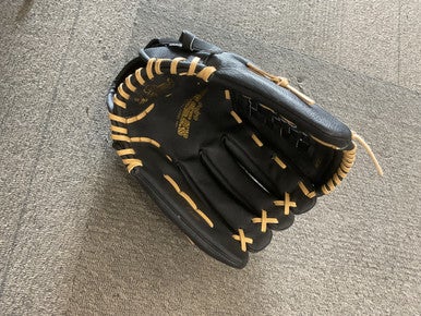 Used Rawlings RSB SOFTBALL SERIES BB/SB Glove RH Throw Black 13" 11614-S000224713
