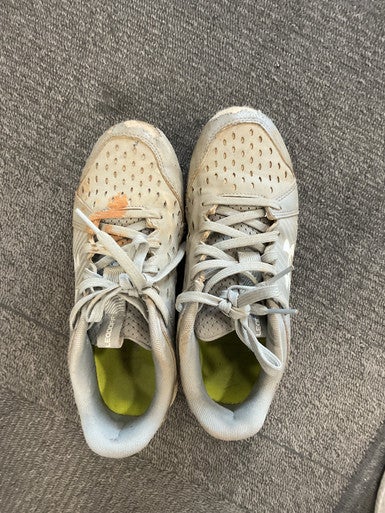 Used Under Armour LEADOFF BB/SB Cleats Grey Junior 03.5 11614-S000220905