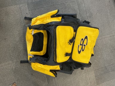 Used BoomBah 4 BAT BACKPACK BB/SB Player Backpack Yellow 11614-S000220814