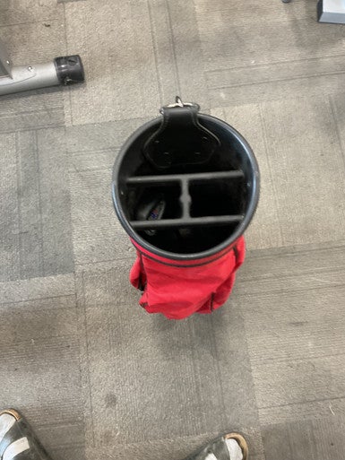 Used KIDS CART BAG Jr Stand Bag Red 11614-S000216835