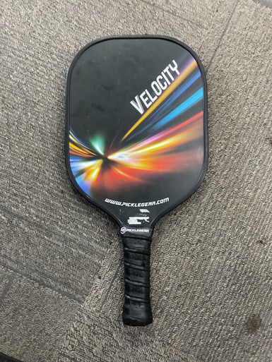 Used VELOCITY PICKLEBALL PADDLE Pickleball Racquet Black 11614-S000206466
