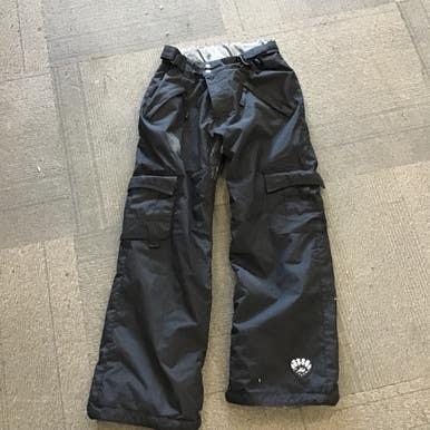 Used Snow Pants W Black Youth 11614-S000202507