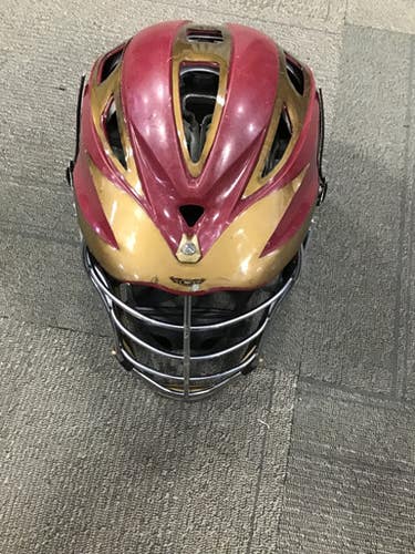 Used Cascade PRO 7 Lacrosse Helmet Maroon SM 11614-S000202003