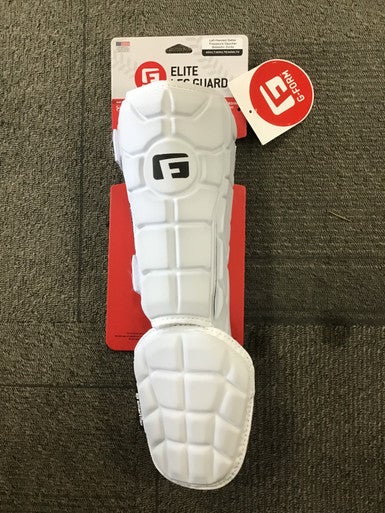 Used G-Form ELITE Adult LEG GUARD BB/SB Shin/Foot Protector White 11614-S000200725