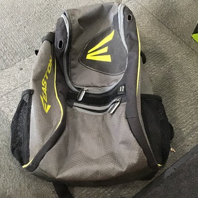 Used Easton 2 BAT BACKPACK BB/SB Player Backpack Grey 11614-S000200231