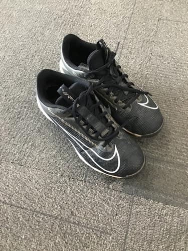 Used Nike TROUT BB CLEATS BB/SB Cleats Grey Junior 06 11614-S000200140