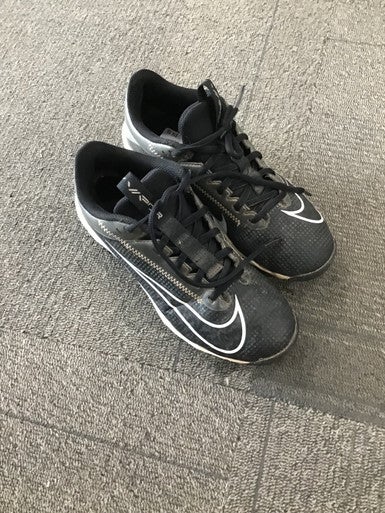 Used Nike TROUT BB CLEATS BB/SB Cleats Grey Junior 06 11614-S000200140