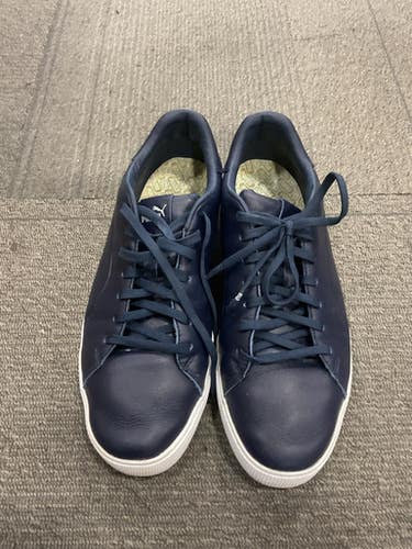 Used Puma Mens Golf Shoes Navy Blue Senior 9 11614-S000224380