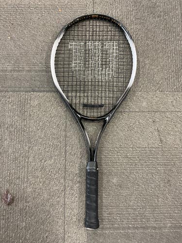 Used Wilson PRO COURT Adult Tennis Racquet Black 4 3/8" 11614-S000224353