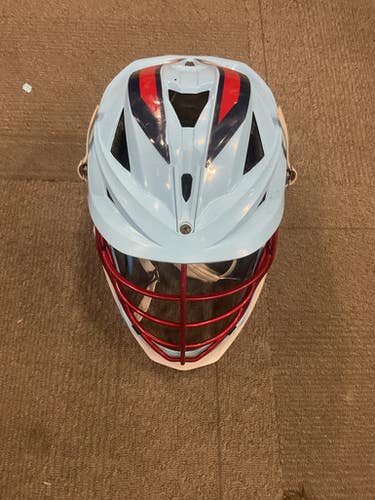 Used Cascade XRS Lacrosse Helmet Carolina Blue MD 11614-S000224298