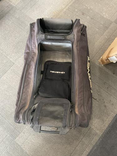 Used Powernet ALL GEAR ROLLING BAG BB/SB Team Wheeled Bag Black 11614-S000224231
