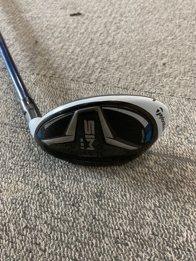 Used Taylormade SIM MAX Mens Hybrid Club RH 3 Hybrid 11614-S000224722