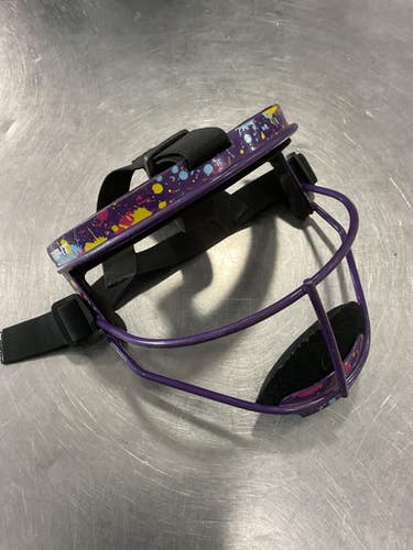 Used RIP-IT YOUTH MASK BB/SB Fielders Mask Purple S/M 11614-S000223456