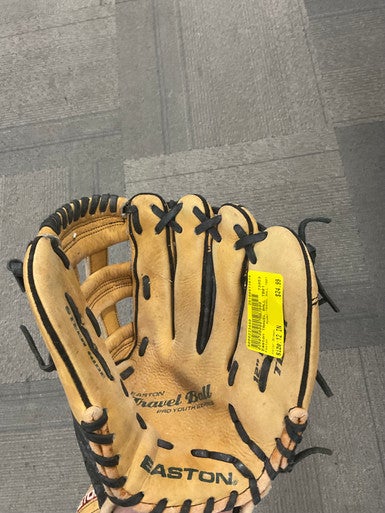 Used Easton TRAVEL BALL TB81 BB/SB Glove RH Throw Brown 12" 11614-S000223440