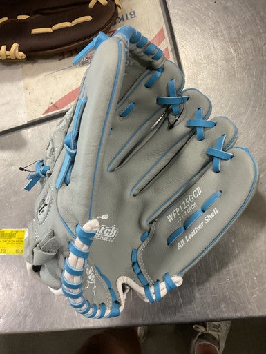 Used Rawlings FAST PITCH SOFTBALL BB/SB Glove RH Throw Royal Blue 12 1/2" 11614-S000223404