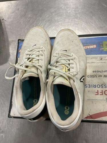 Used Nike AIR REACT Mens Golf Shoes White Senior 11.5 11614-S000223400