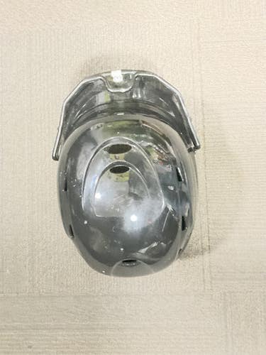 Used Adidas CLIMALITE HELMET W/ MASK Batting Helmet w/Mask Black MD 11614-S000223372