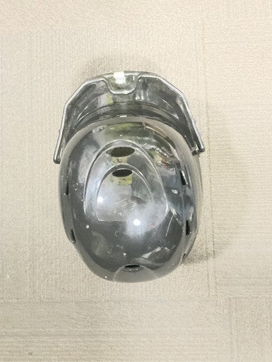 Used Adidas CLIMALITE HELMET W/ MASK Batting Helmet w/Mask Black MD 11614-S000223372