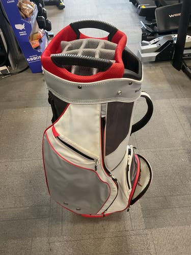 Used Sun Mtn X1 CART BAG Mens Cart Bag Red 11614-S000223312