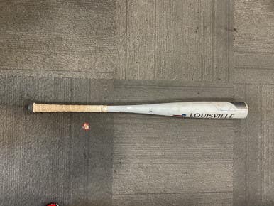Used Louisville Slugger SOLO 619 BBCOR BB/SB High School -3 Bat White 33" 11614-S000221237