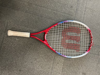 Used Wilson E2 Junior Tennis Racquet Red 23" 11614-S000221072
