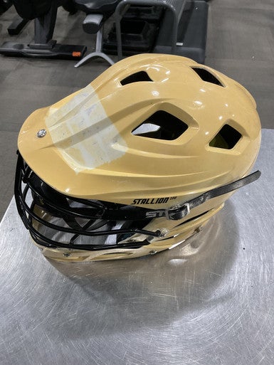 Used Schutt STX STALLION 100 Lacrosse Helmet Tan SM 11614-S000207922