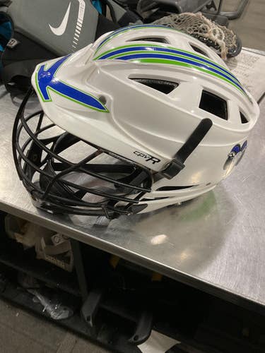 Used Cascade CPV R Lacrosse Helmet White SM 11614-S000207923