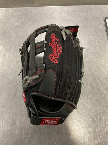 Used Rawlings R130BGSH BB/SB Glove LH Throw Black 13" 11614-S000207363