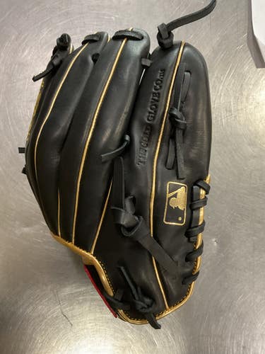 Used Rawlings R9 SERIES R9206-9BG BB/SB Glove LH Throw Black 12" 11614-S000207353