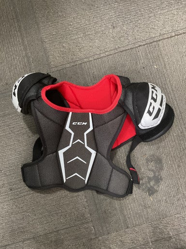 Used CCM FT455 Youth Shoulder Pads SM 11614-S000207126