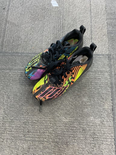 Used Adidas Jr FB Cleats Black Junior 06 11614-S000206905