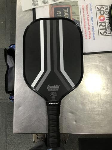 Used Franklin PICKLEBALL PADDLE Pickleball Racquet Black 11614-S000203496