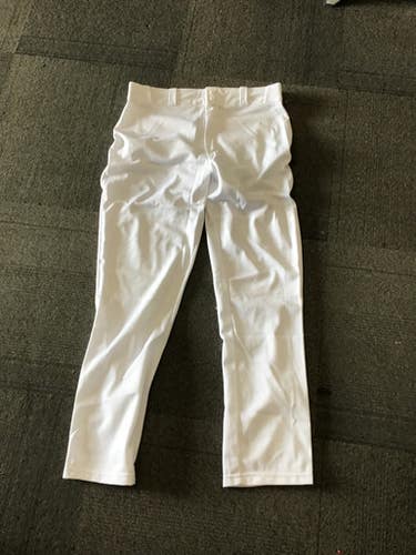 Used Wilson BASEBALL PANTS BB/SB Pant Mens White LG 11614-S000203216