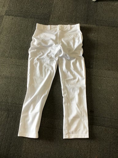 Used Wilson BASEBALL PANTS BB/SB Pant Mens White LG 11614-S000203216