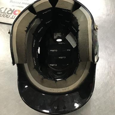 Used Adidas BATTING HELMET Batting Helmet No Mask Black One Size 11614-S000202738