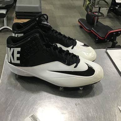 Used Nike Adult FB Cleats White Senior 15 11614-S000202595