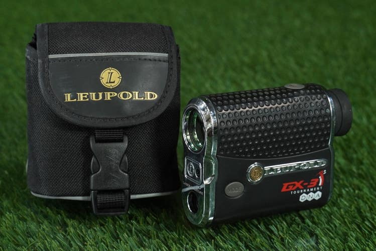 LEUPOLD GX-3I2 RANGEFINDER TOURNAMENT DNA GOLF RANGE FINDER YARDAGE & CARRY CASE