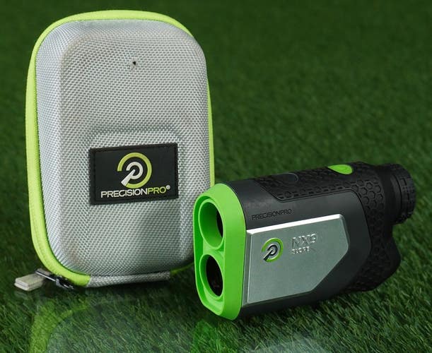 PRECISION PRO NX9 RANGEFINDER SLOPE GOLF RANGE FINDER YARDAGE WITH HARD CASE