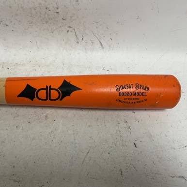 Used DINGBAT B0320 MODEL BB/SB Wood Bat Orange 30" 11855-S000194082