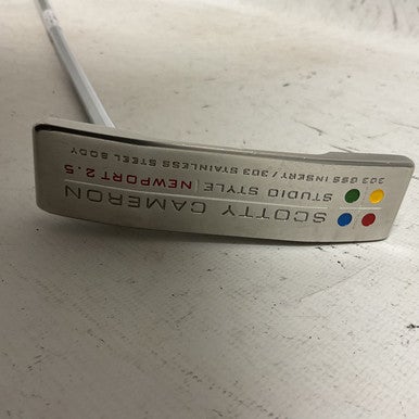 Used Titleist SCOTTY CAMERON SS NEWPORT 2.5 Mens Putter RH 35" 11855-S000194060