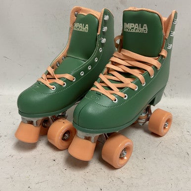 Used IMPALA ROLLERSKATES Senior Roller Quad Skates Green Senior 7 11855-S000194053