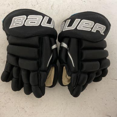 Used Bauer PRODIGY Youth Gloves Black 8" 11855-S000194043
