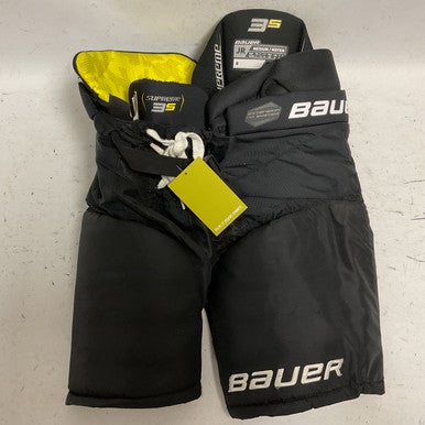 Used Bauer SUPREME 3S Junior Pant Black And Yellow MD 11855-S000194033