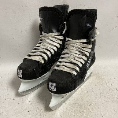 Used Bauer ELITE Intermediate Hockey Skate Black Intermediate 5.0 11855-S000194006