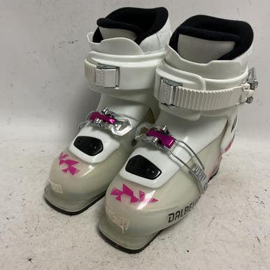 Used Dalbello GAIA 2 Girls DH Ski Boot White 215 MP - J03 11855-S000193989