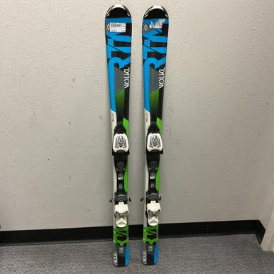 Used Volkl RTM Boys DH Ski/Binding Green 120 cm 11855-S000193985