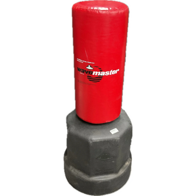 Used WAVE MASTER Boxing Heavy Bag Black And Red 40 lb 11855-S000193943